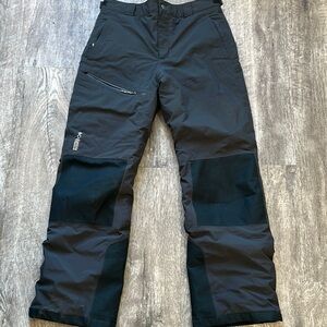 Black Outdoor Pants with Zipper Pocket